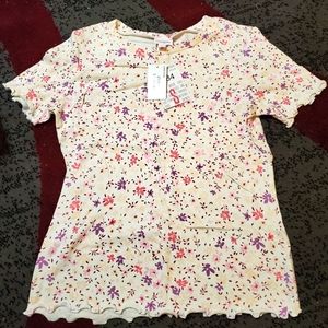 Floral Kelly Crewneck top Lularoe